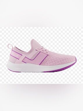 New Balance Nergize Sport Pink and Purple Women's Athletic Slip-On Sneakers